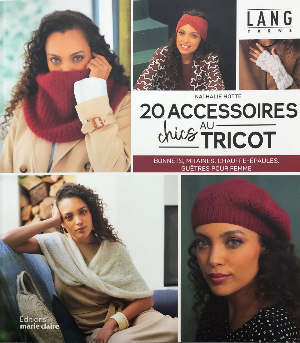 LANGYARNS Livres 20 accessoires chics au tricot de Editions Marie Claire